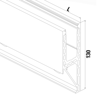 Side mount - Model 2020 CAD Drawing